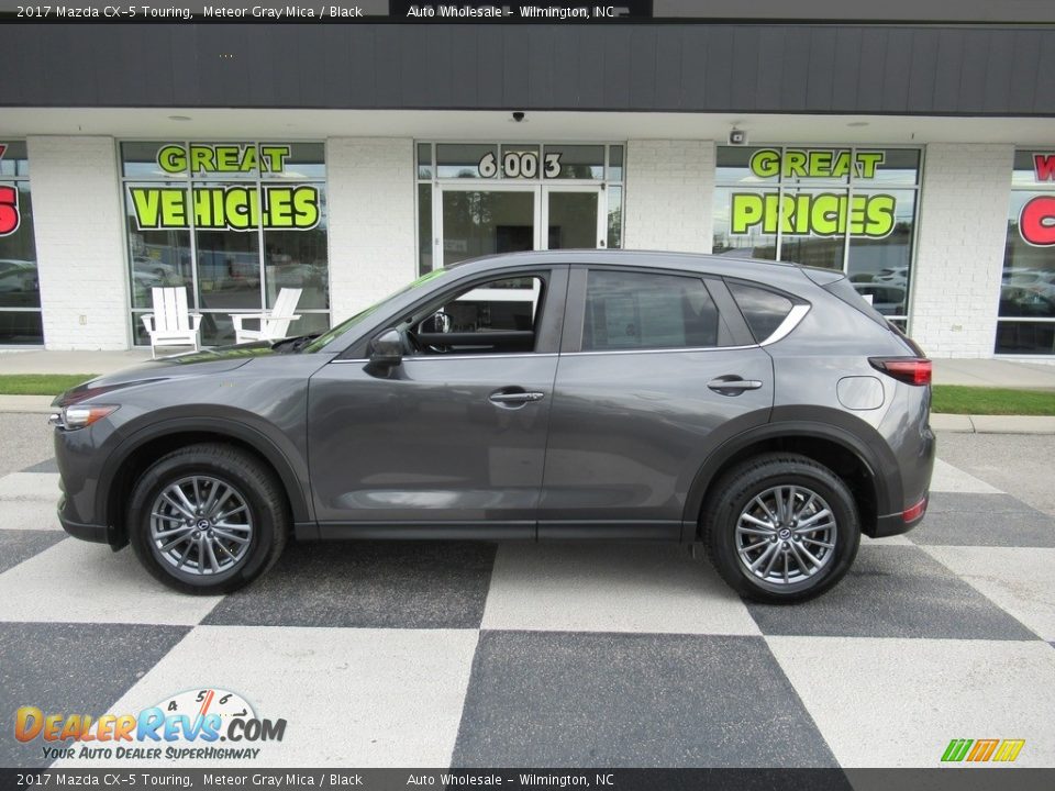 2017 Mazda CX-5 Touring Meteor Gray Mica / Black Photo #1