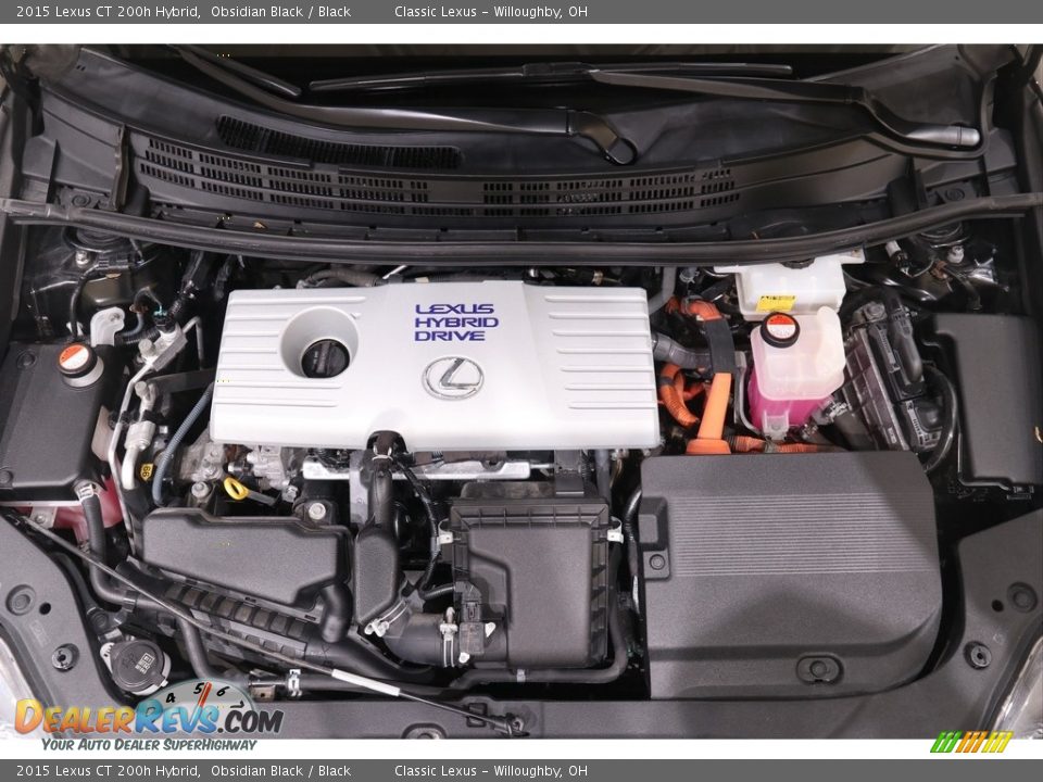 2015 Lexus CT 200h Hybrid 1.8 Liter Atkinson Cycle DOHC 16-Valve VVT-i 4 Cylinder Gasoline/Electric Hybrid Engine Photo #20