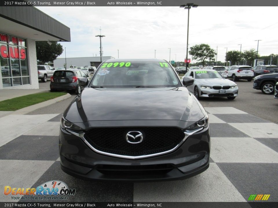 2017 Mazda CX-5 Touring Meteor Gray Mica / Black Photo #2