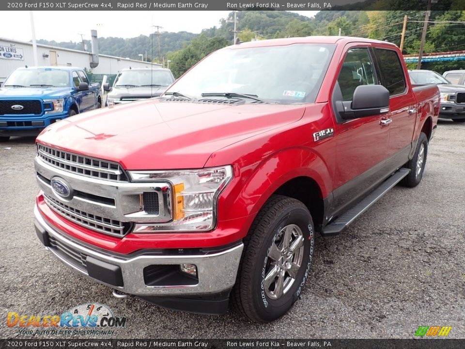 Rapid Red 2020 Ford F150 XLT SuperCrew 4x4 Photo #5