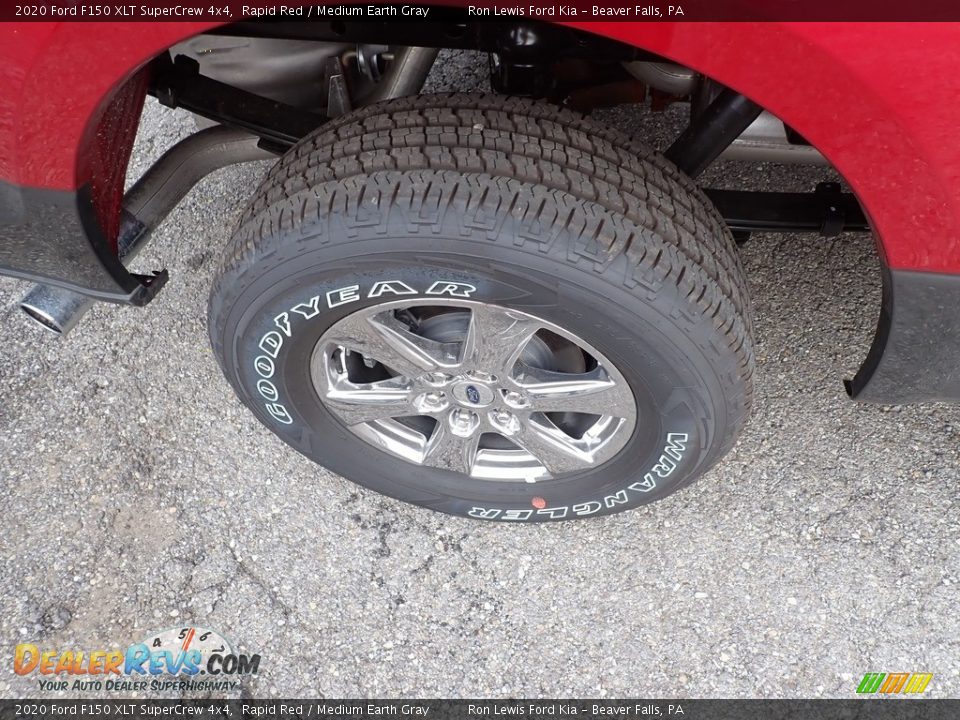 2020 Ford F150 XLT SuperCrew 4x4 Rapid Red / Medium Earth Gray Photo #8