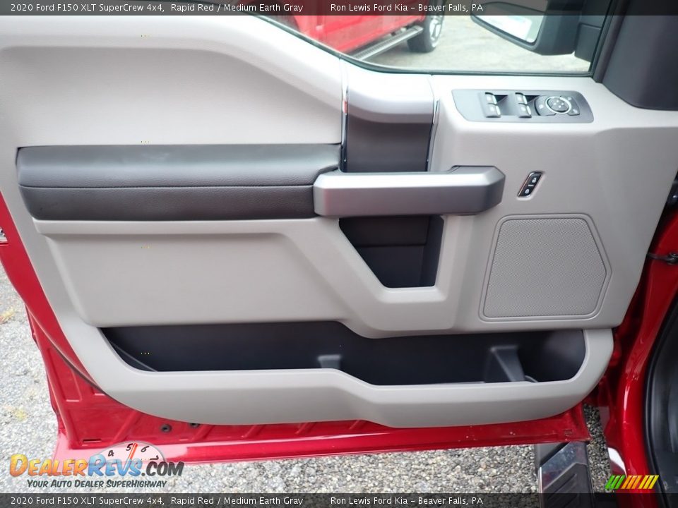 2020 Ford F150 XLT SuperCrew 4x4 Rapid Red / Medium Earth Gray Photo #14