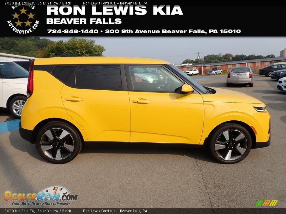 2020 Kia Soul EX Solar Yellow / Black Photo #1