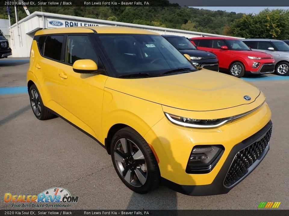 2020 Kia Soul EX Solar Yellow / Black Photo #3
