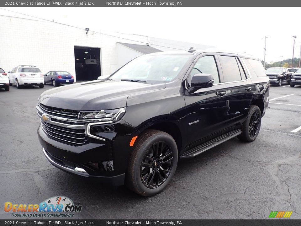 2021 Chevrolet Tahoe LT 4WD Black / Jet Black Photo #1