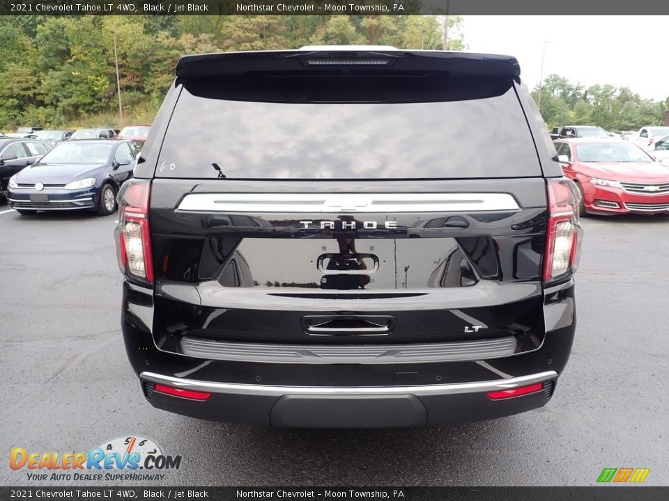 2021 Chevrolet Tahoe LT 4WD Black / Jet Black Photo #4