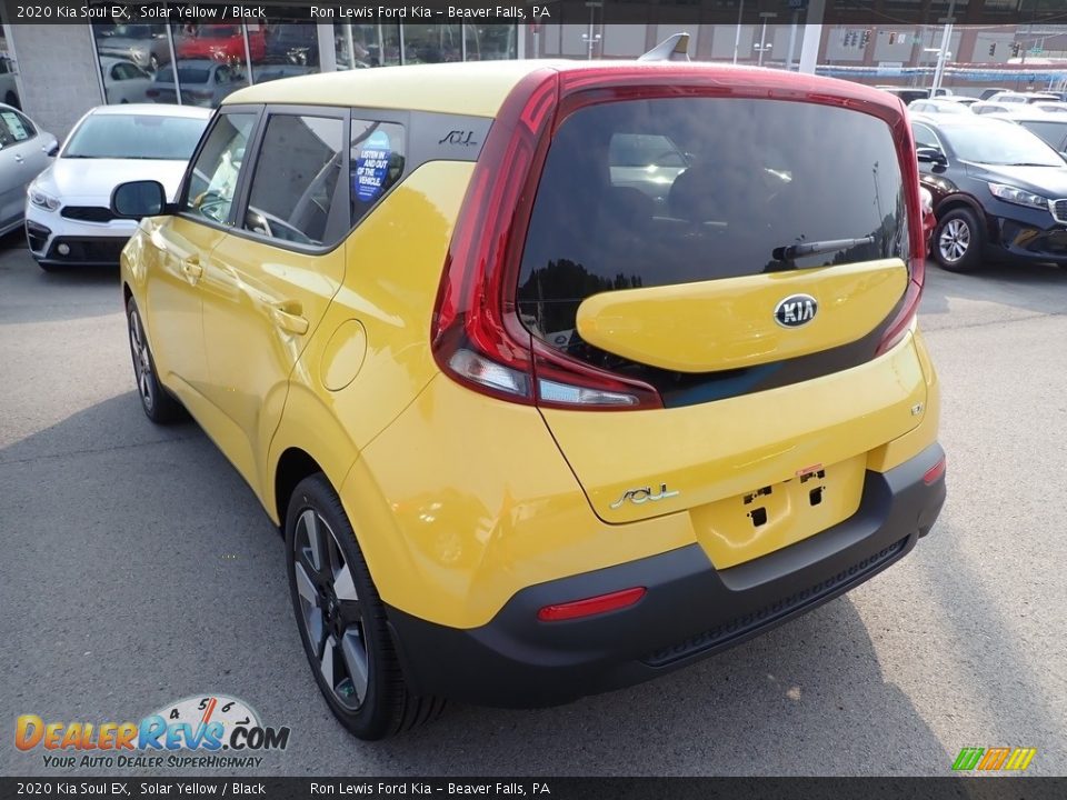 2020 Kia Soul EX Solar Yellow / Black Photo #7