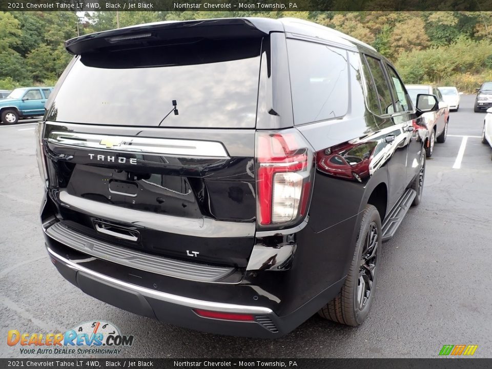 2021 Chevrolet Tahoe LT 4WD Black / Jet Black Photo #5