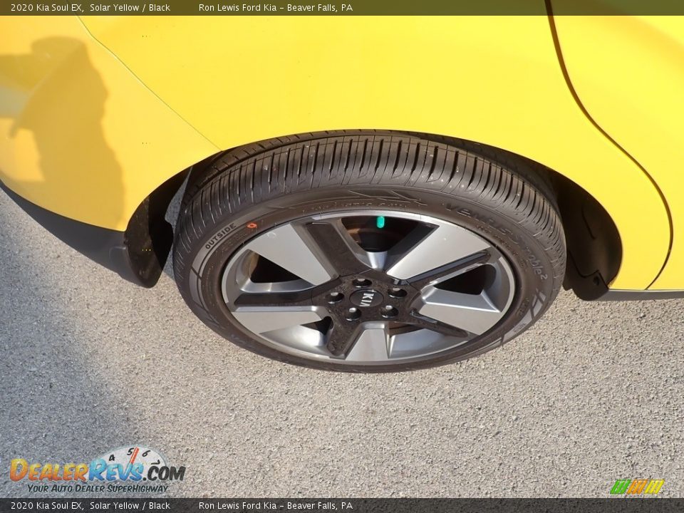 2020 Kia Soul EX Solar Yellow / Black Photo #9