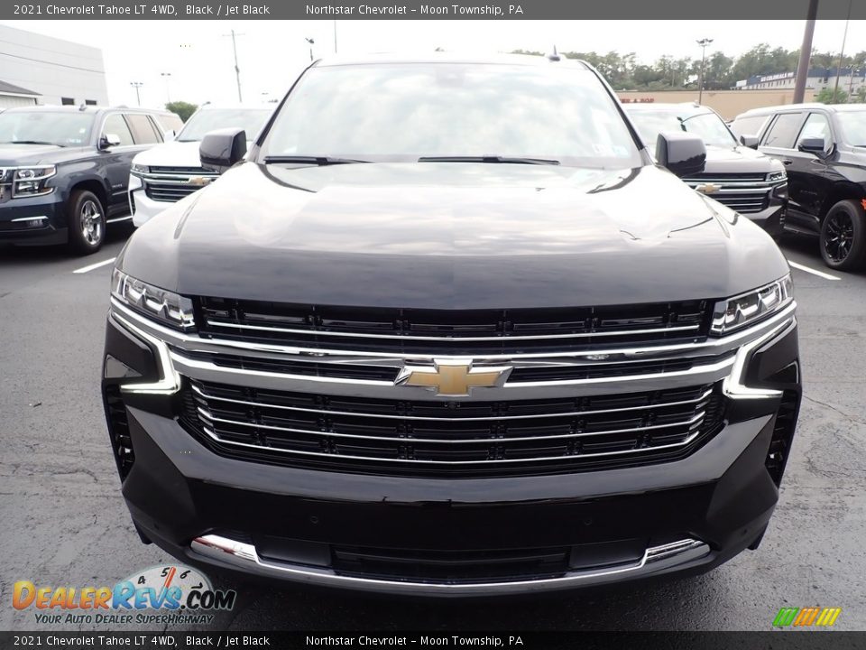 2021 Chevrolet Tahoe LT 4WD Black / Jet Black Photo #8