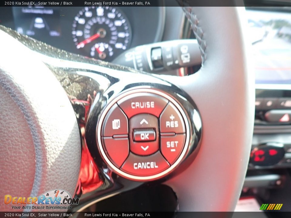 2020 Kia Soul EX Solar Yellow / Black Photo #18