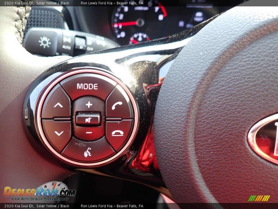 2020 Kia Soul EX Solar Yellow / Black Photo #19