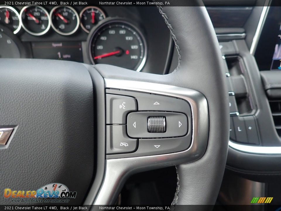 2021 Chevrolet Tahoe LT 4WD Black / Jet Black Photo #16