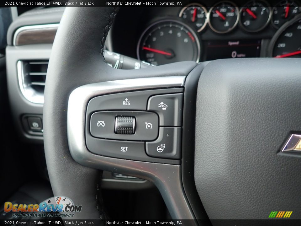 2021 Chevrolet Tahoe LT 4WD Black / Jet Black Photo #17