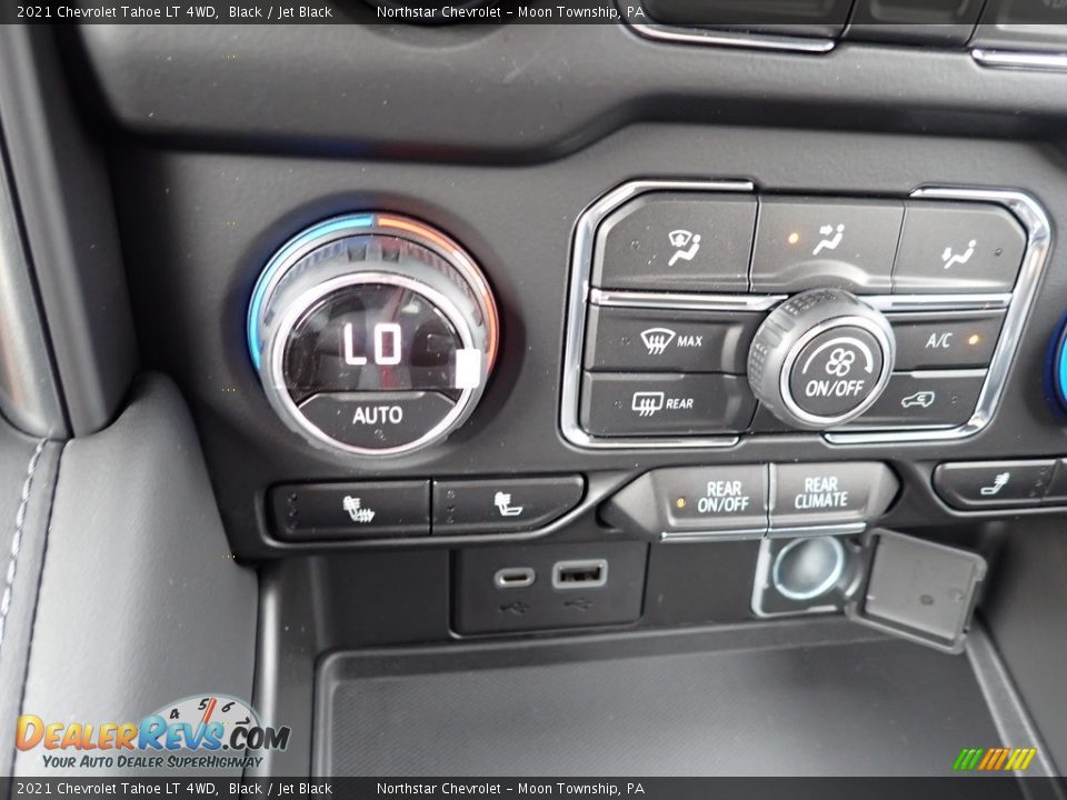 2021 Chevrolet Tahoe LT 4WD Black / Jet Black Photo #19