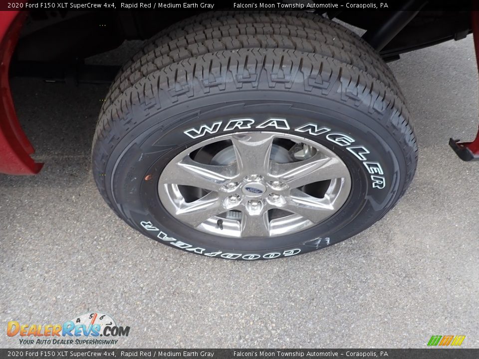 2020 Ford F150 XLT SuperCrew 4x4 Rapid Red / Medium Earth Gray Photo #7
