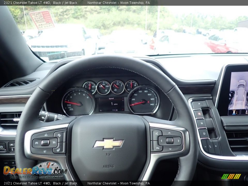 2021 Chevrolet Tahoe LT 4WD Black / Jet Black Photo #20