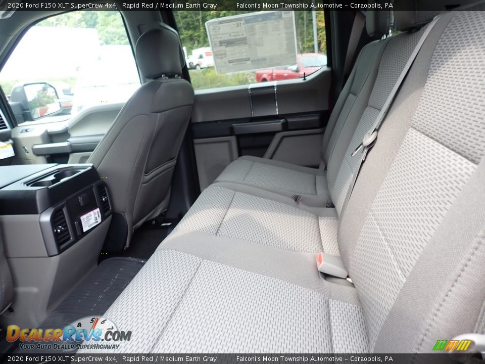 2020 Ford F150 XLT SuperCrew 4x4 Rapid Red / Medium Earth Gray Photo #8