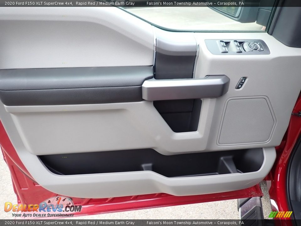 2020 Ford F150 XLT SuperCrew 4x4 Rapid Red / Medium Earth Gray Photo #10