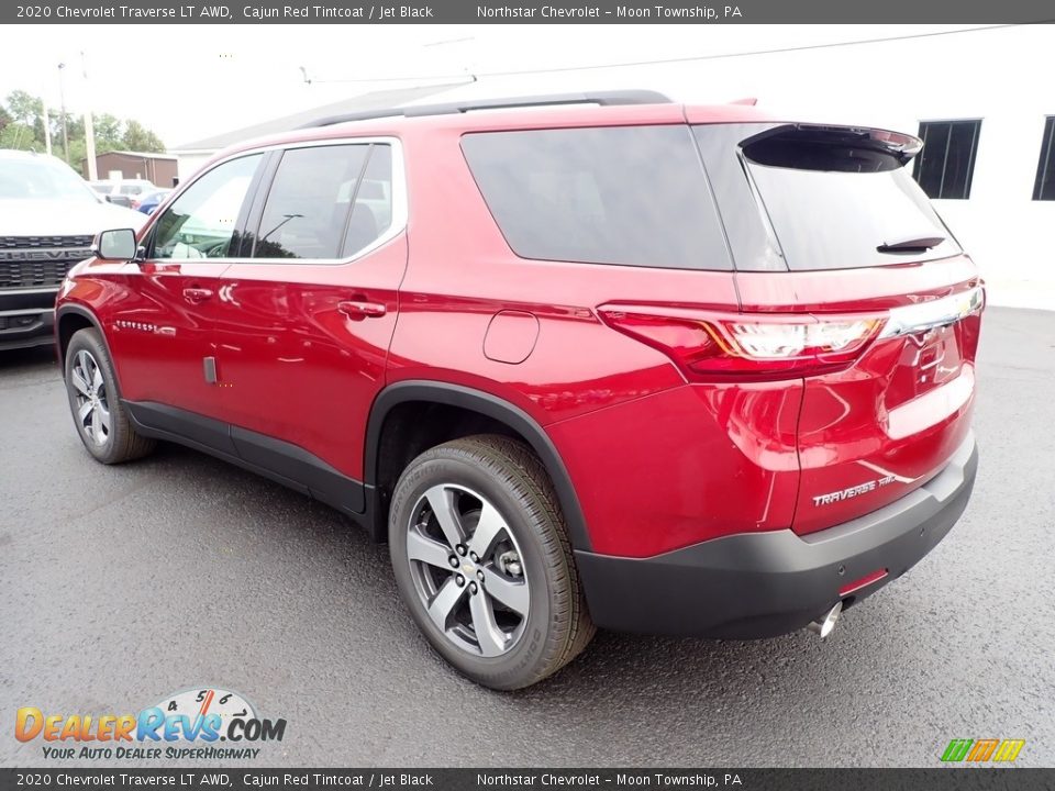 2020 Chevrolet Traverse LT AWD Cajun Red Tintcoat / Jet Black Photo #4