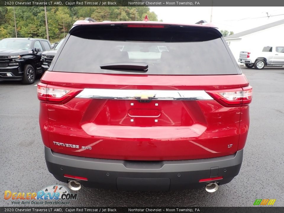 2020 Chevrolet Traverse LT AWD Cajun Red Tintcoat / Jet Black Photo #5