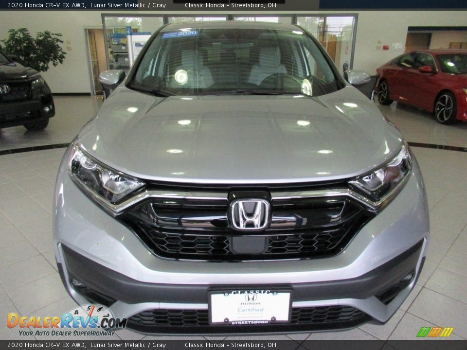 2020 Honda CR-V EX AWD Lunar Silver Metallic / Gray Photo #2