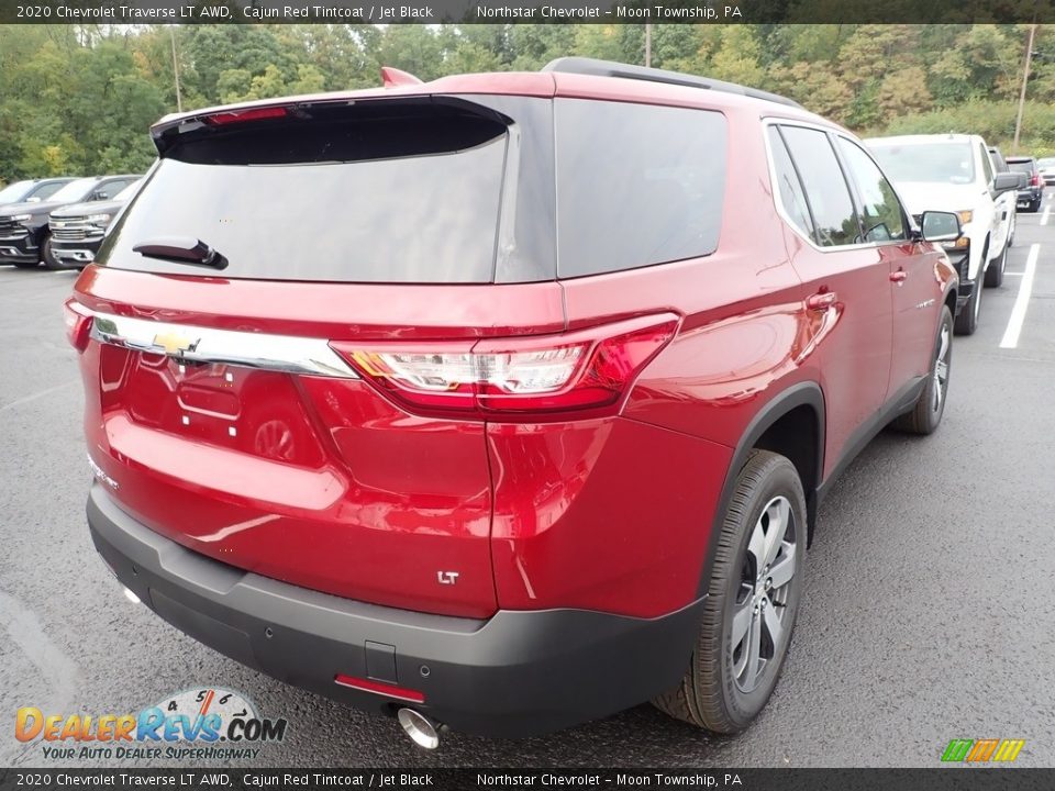 2020 Chevrolet Traverse LT AWD Cajun Red Tintcoat / Jet Black Photo #6