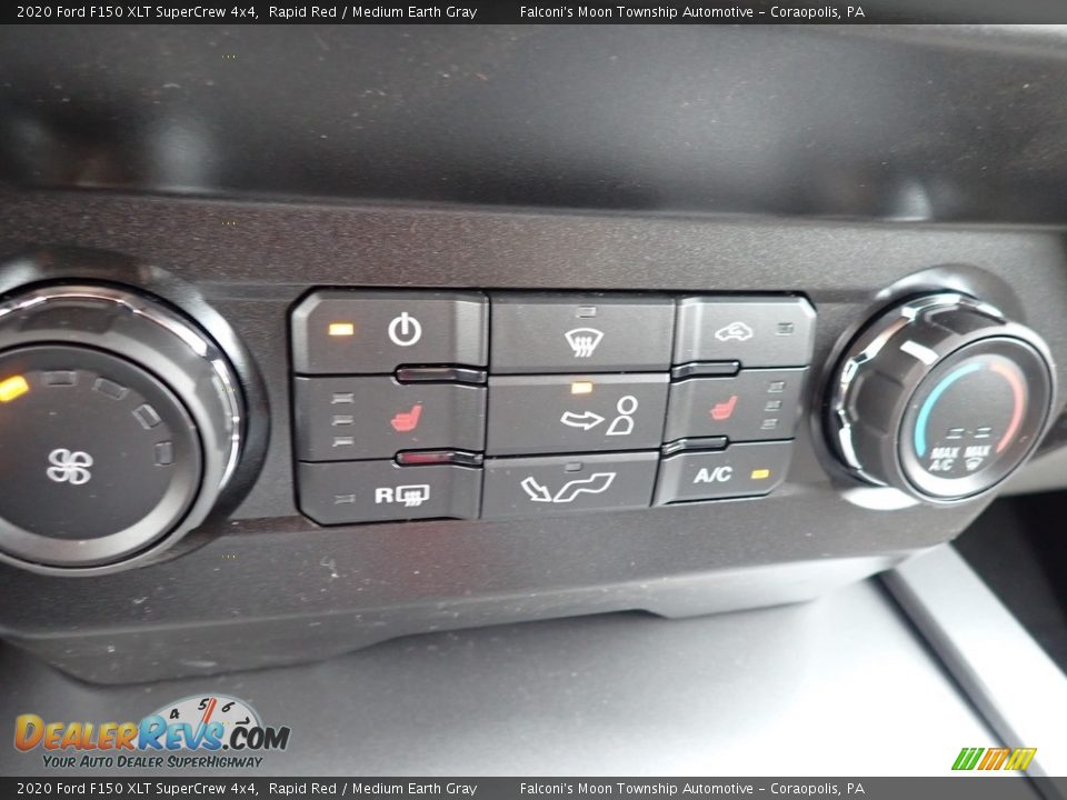 2020 Ford F150 XLT SuperCrew 4x4 Rapid Red / Medium Earth Gray Photo #15