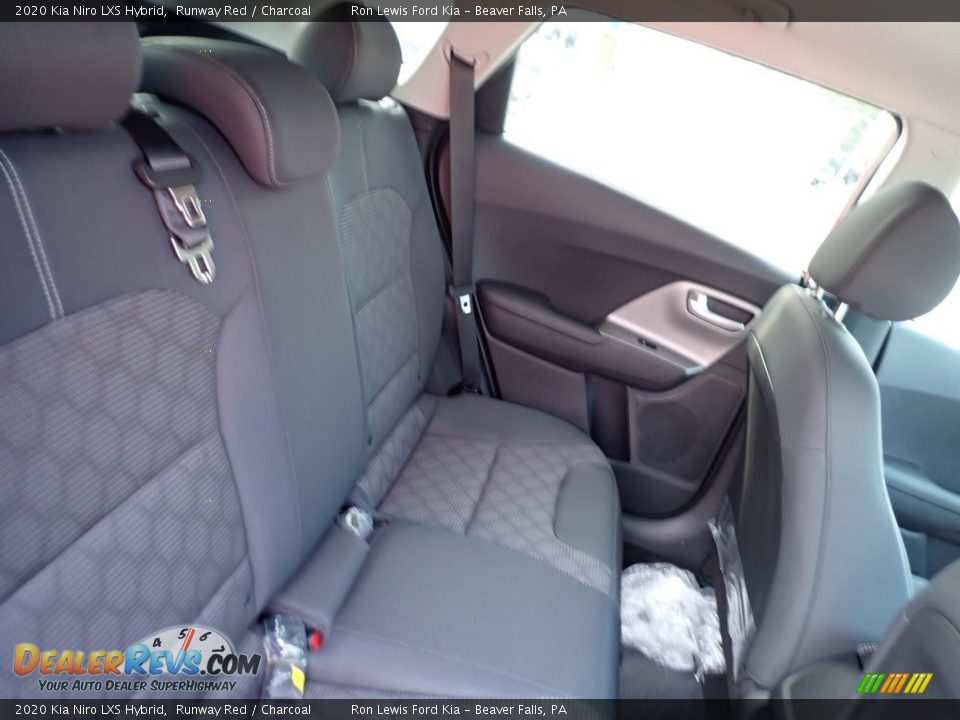2020 Kia Niro LXS Hybrid Runway Red / Charcoal Photo #10
