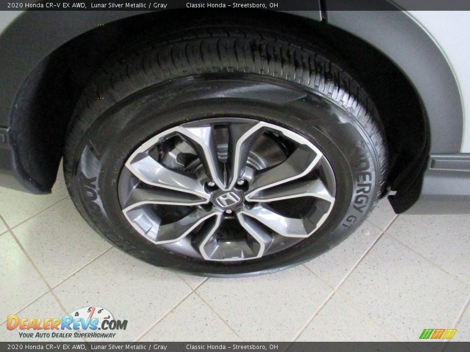 2020 Honda CR-V EX AWD Lunar Silver Metallic / Gray Photo #6