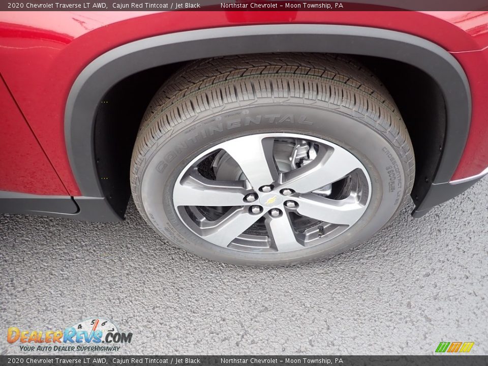 2020 Chevrolet Traverse LT AWD Cajun Red Tintcoat / Jet Black Photo #9
