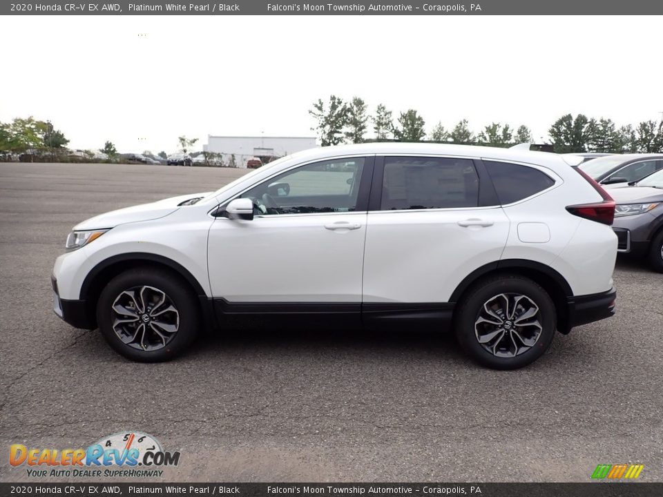 2020 Honda CR-V EX AWD Platinum White Pearl / Black Photo #3