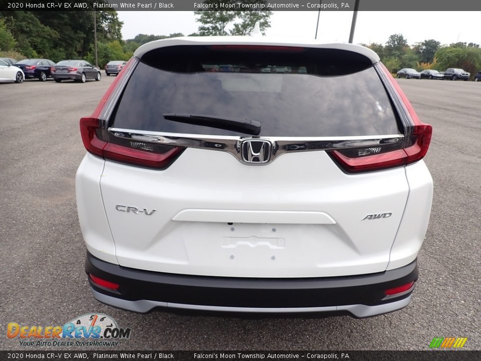 2020 Honda CR-V EX AWD Platinum White Pearl / Black Photo #5