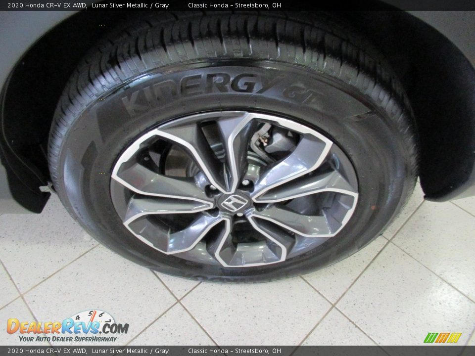 2020 Honda CR-V EX AWD Lunar Silver Metallic / Gray Photo #11