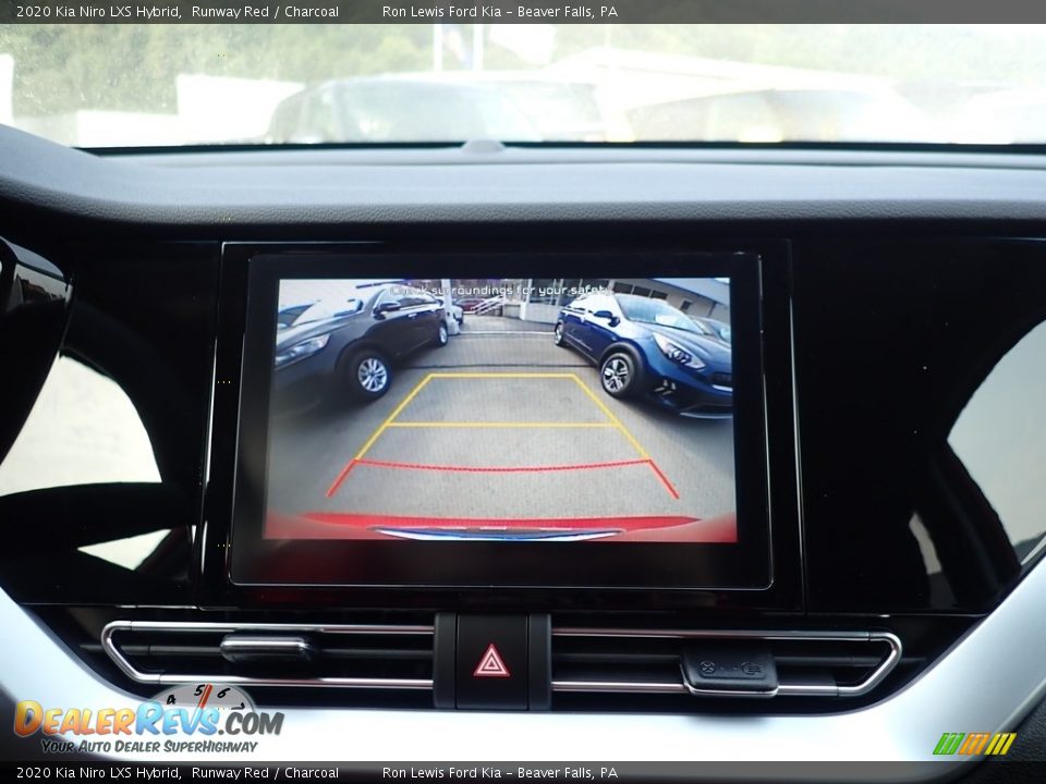 2020 Kia Niro LXS Hybrid Runway Red / Charcoal Photo #17