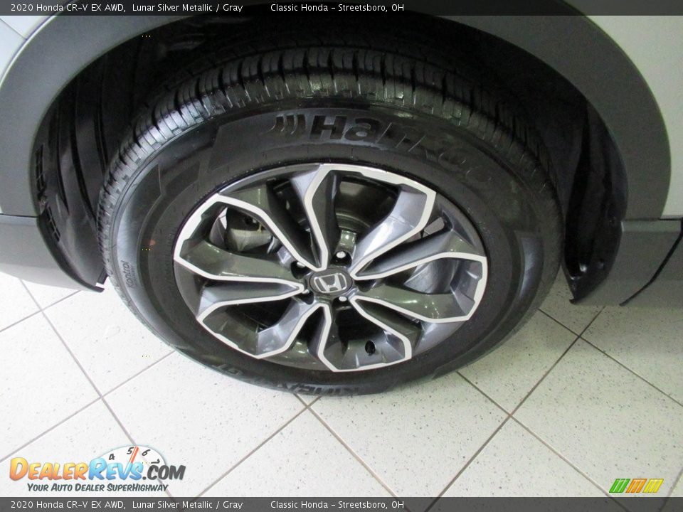 2020 Honda CR-V EX AWD Lunar Silver Metallic / Gray Photo #12