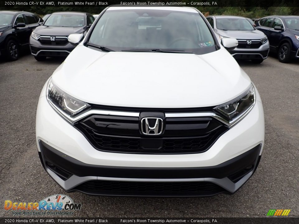 2020 Honda CR-V EX AWD Platinum White Pearl / Black Photo #8