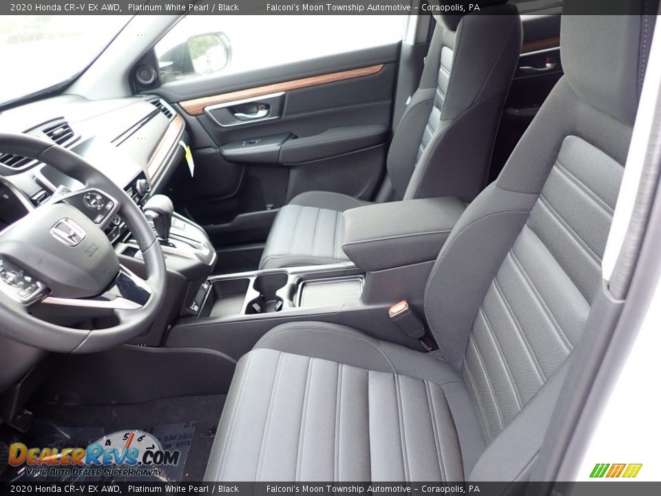 2020 Honda CR-V EX AWD Platinum White Pearl / Black Photo #9
