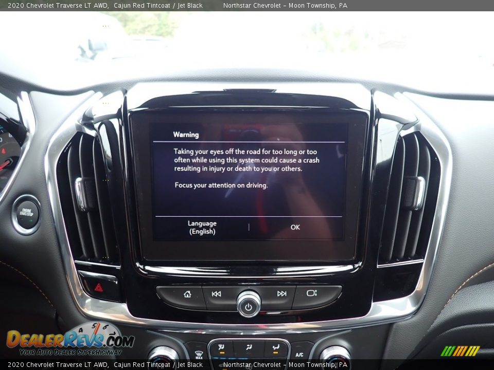 2020 Chevrolet Traverse LT AWD Cajun Red Tintcoat / Jet Black Photo #18