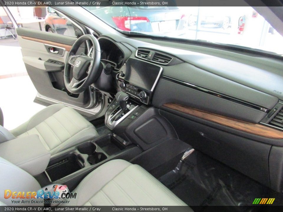 2020 Honda CR-V EX AWD Lunar Silver Metallic / Gray Photo #15