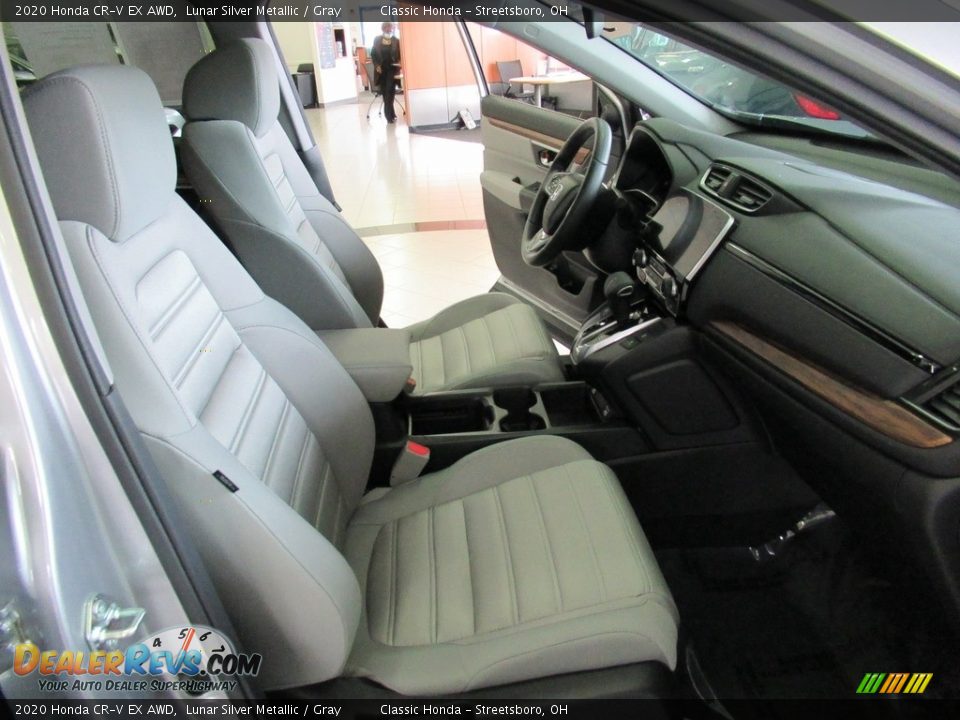 2020 Honda CR-V EX AWD Lunar Silver Metallic / Gray Photo #16