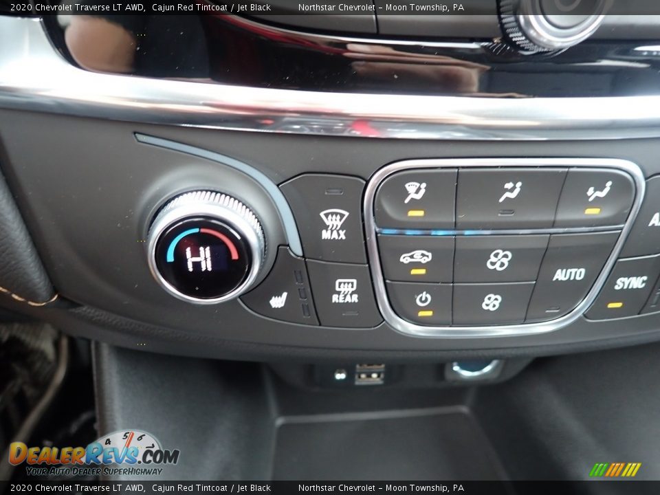 2020 Chevrolet Traverse LT AWD Cajun Red Tintcoat / Jet Black Photo #20