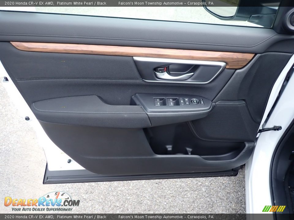 2020 Honda CR-V EX AWD Platinum White Pearl / Black Photo #12