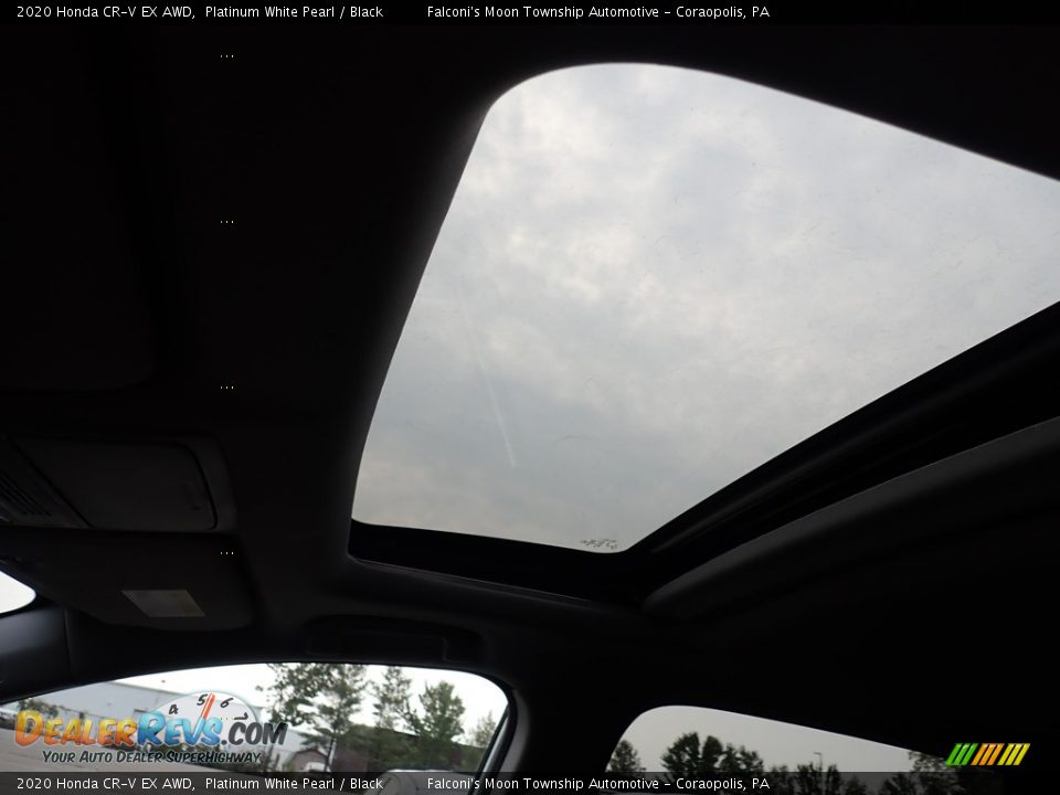 2020 Honda CR-V EX AWD Platinum White Pearl / Black Photo #14