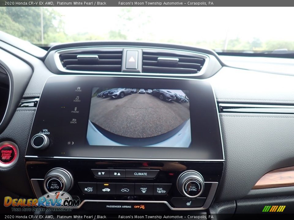 2020 Honda CR-V EX AWD Platinum White Pearl / Black Photo #16