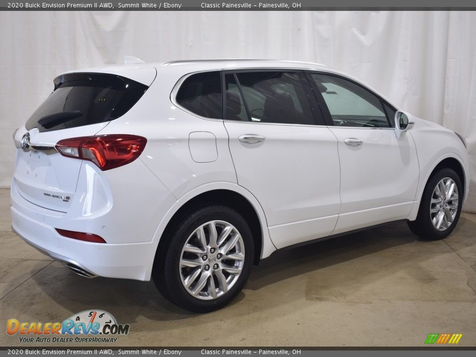 2020 Buick Envision Premium II AWD Summit White / Ebony Photo #2