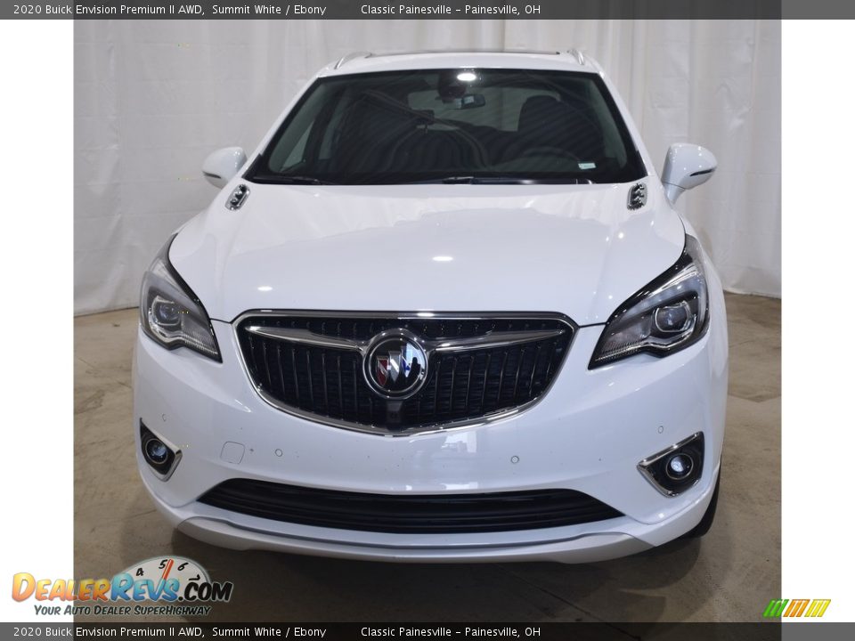 2020 Buick Envision Premium II AWD Summit White / Ebony Photo #4