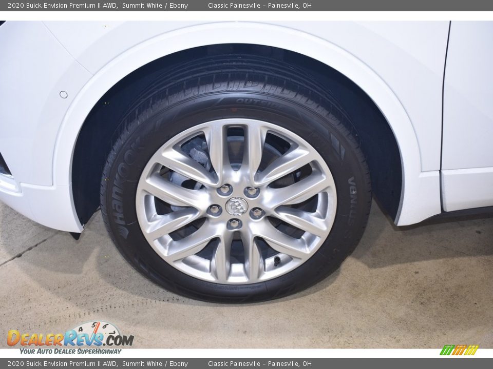 2020 Buick Envision Premium II AWD Summit White / Ebony Photo #5