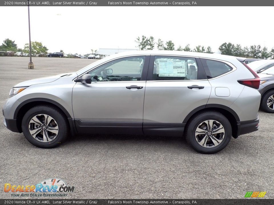 2020 Honda CR-V LX AWD Lunar Silver Metallic / Gray Photo #3