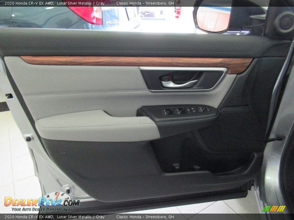 2020 Honda CR-V EX AWD Lunar Silver Metallic / Gray Photo #27